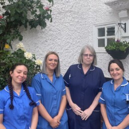 Members of our wonderful care team here at Standon House
